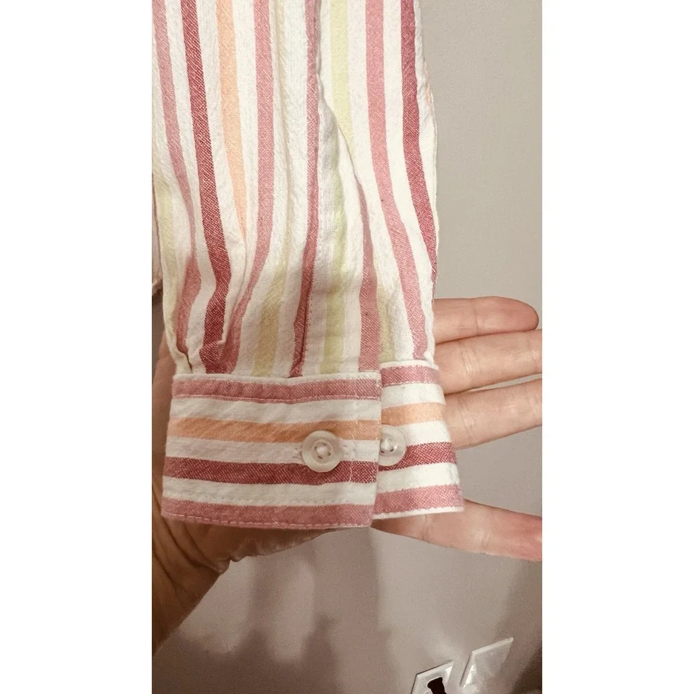 Vintage Rainbow‎ Striped Sustainable Cotton
